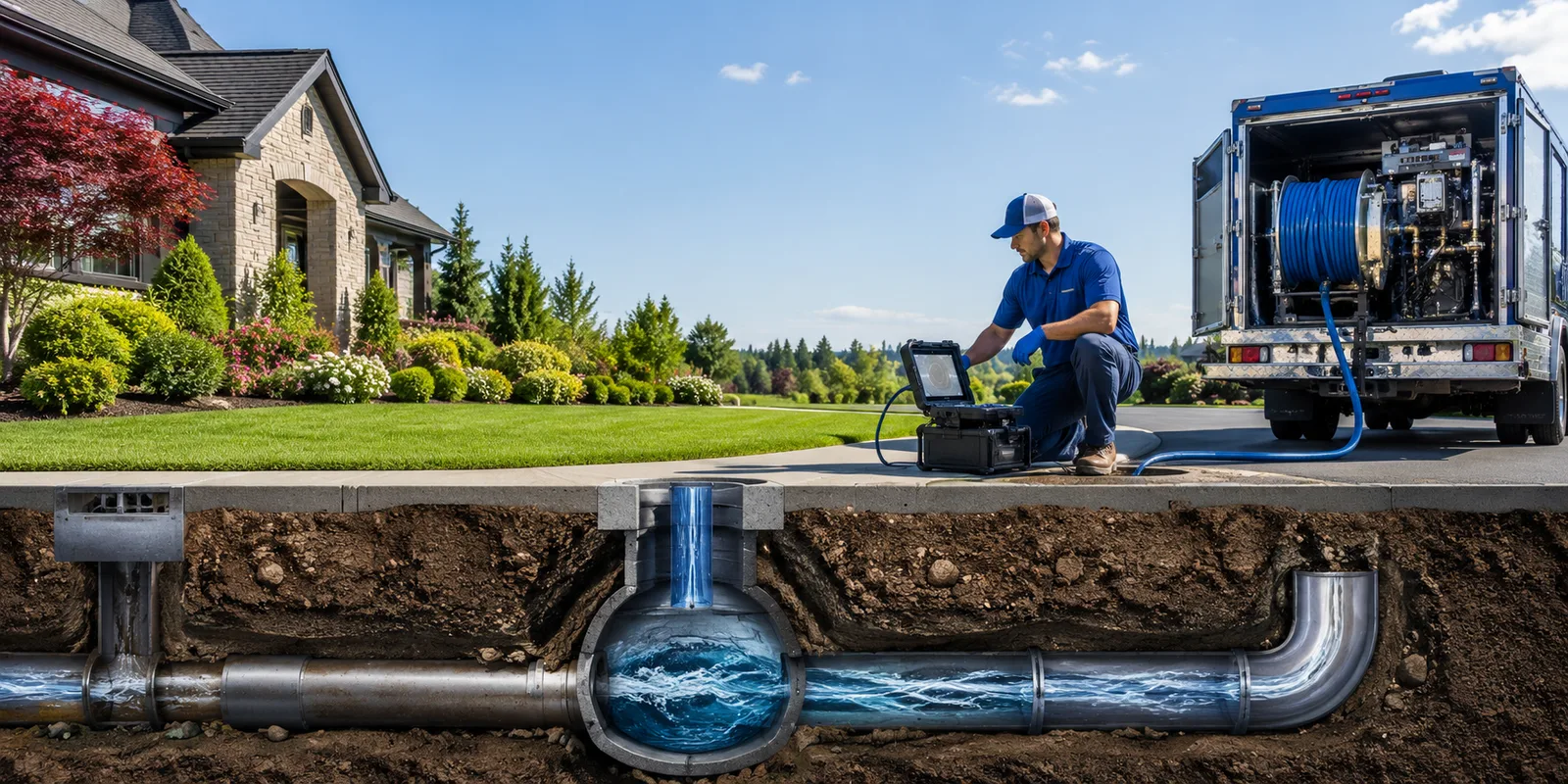 Drainage restoration information for Hoyleton, IL